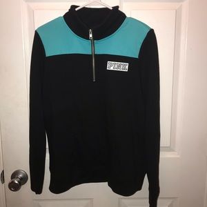 Victoria’s Secret PINK half zip pullover.